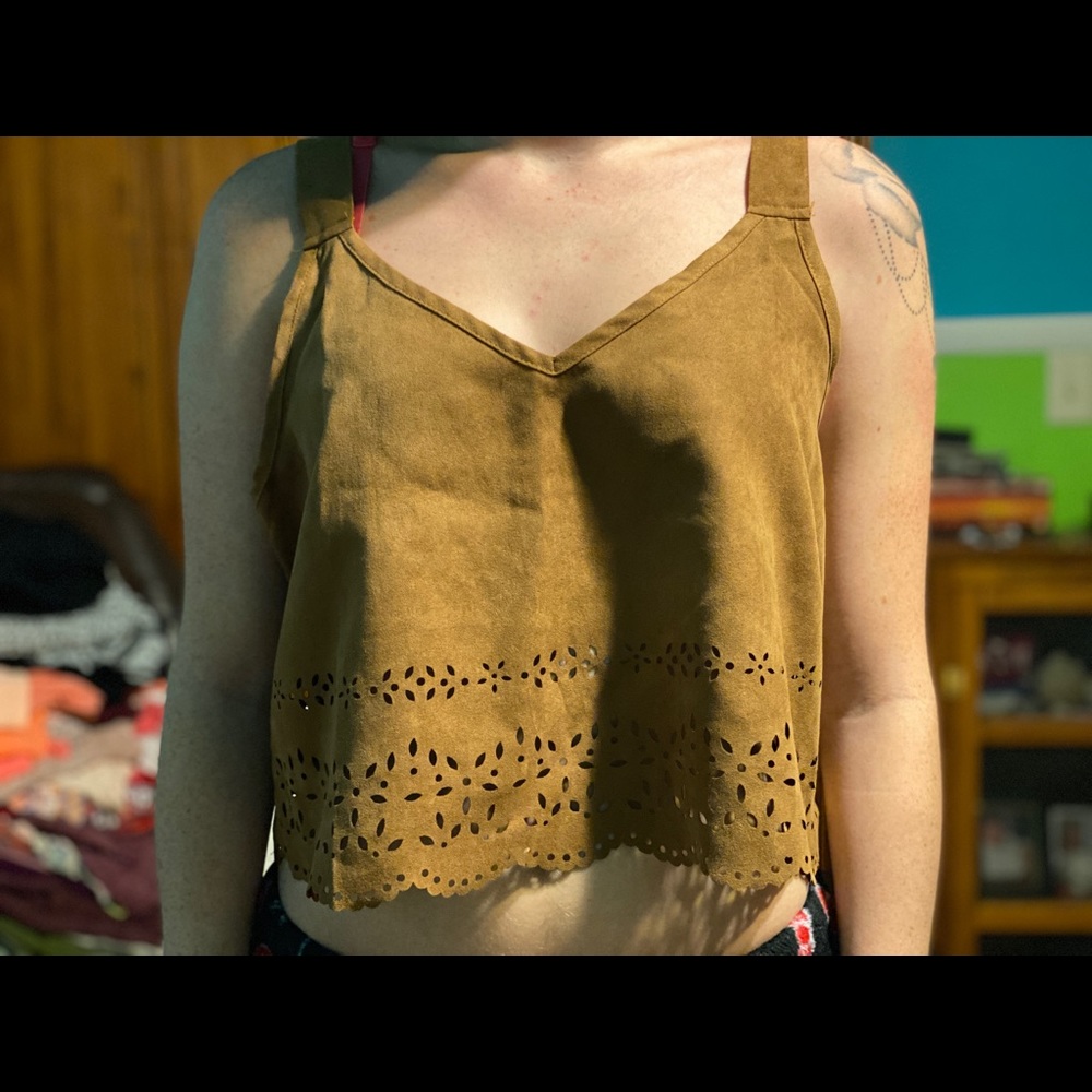 Corduroy top